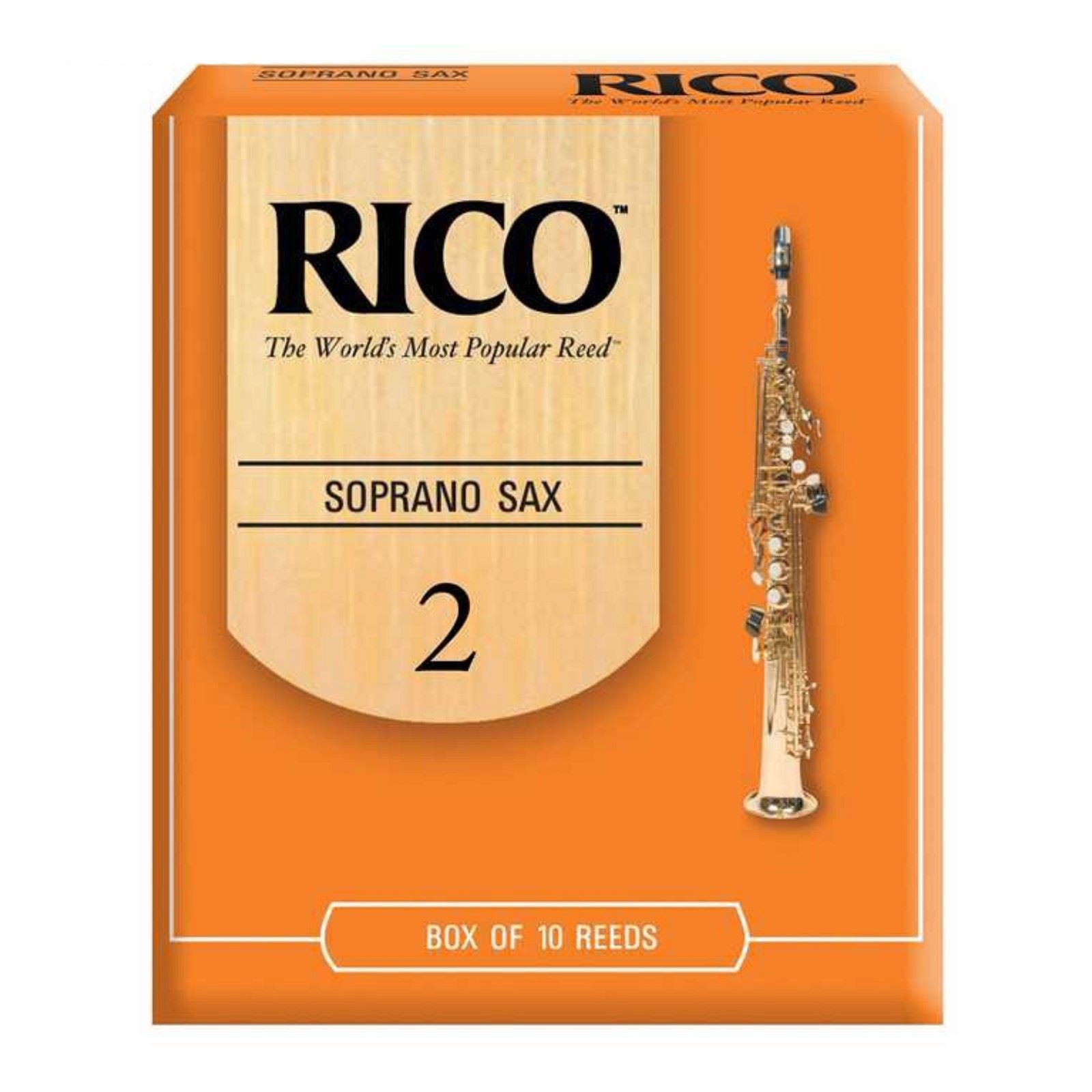 

Трости для саксофона сопрано DAddario Woodwinds Rico RIA1020, Woodwinds Rico RIA1020