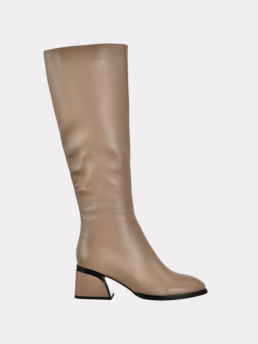 

Сапоги женские Versiya shop P101-467 коричневые 40 RU, P101-467