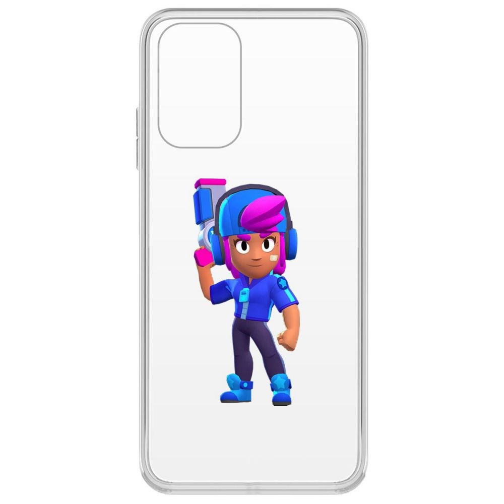

Чехол-накладка Brawl Stars-Звёздная Шелли для Poco M5s
