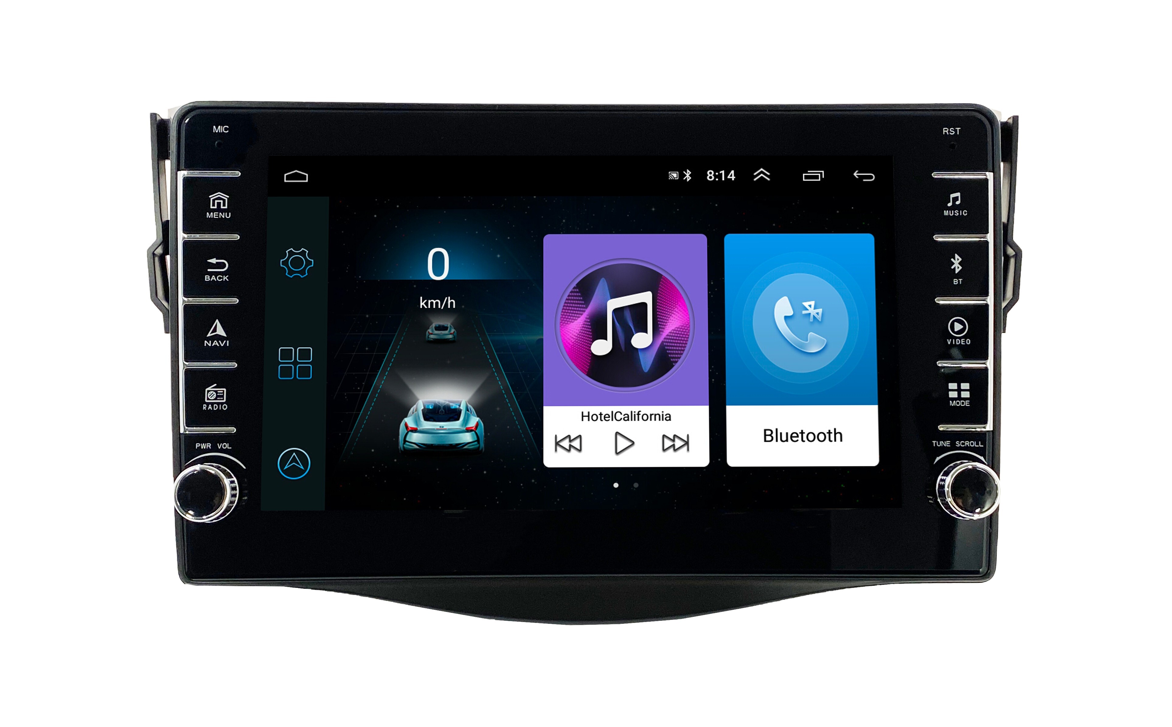 Автомагнитола ANDROID Toyota RAV4 2006-2012 Android 12 216GB с крутилками Мультируль 1959600₽