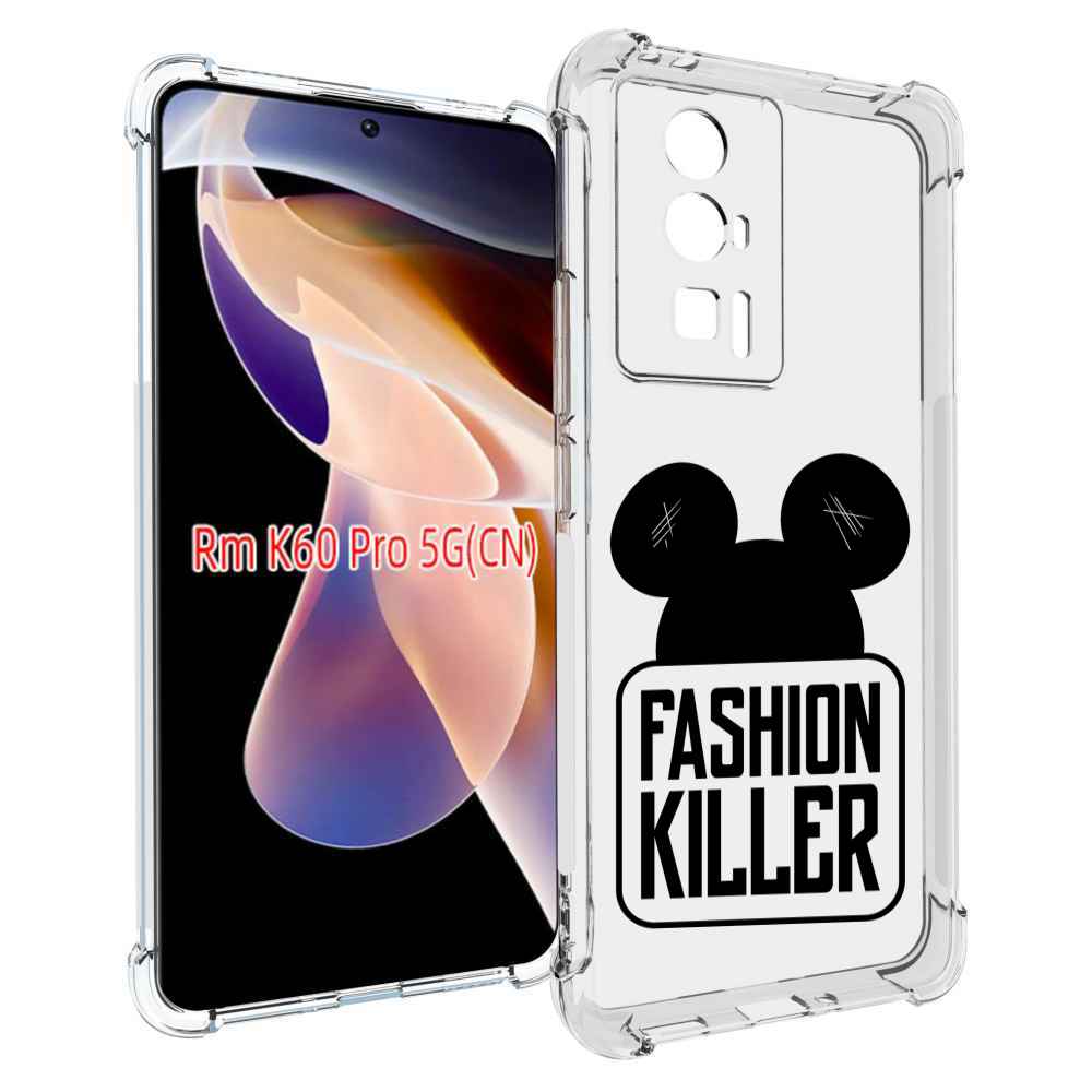 

Чехол MyPads силуэт-микки-мауса для Xiaomi Redmi K60 Pro, Прозрачный, Tocco