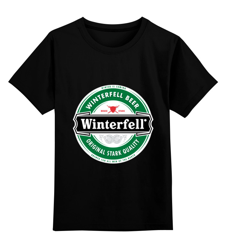 

Футболка детская Printio Winterfell цв. черный р. 104, Winterfell