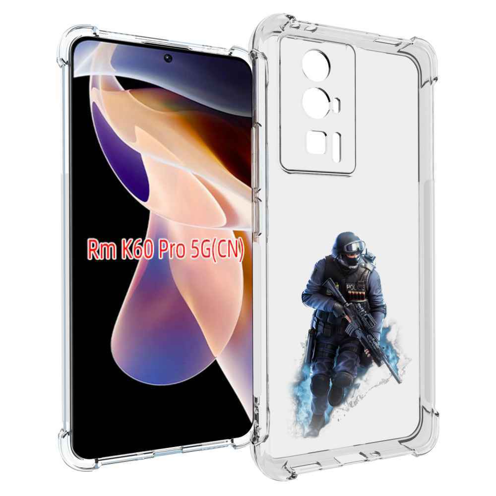 Чехол MyPads спецназ-ксго для Xiaomi Redmi K60 Pro