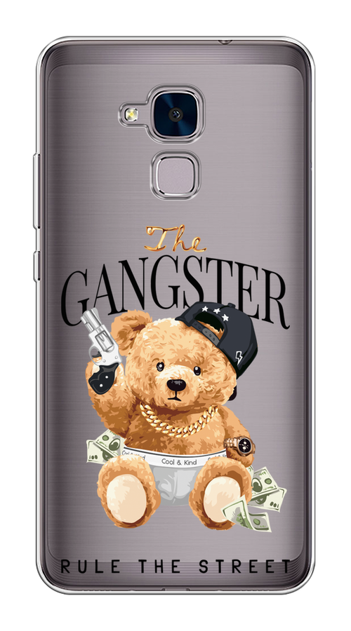 

Чехол на Honor 5C "The Gangster", Бежевый;серый;черный, 60450-6