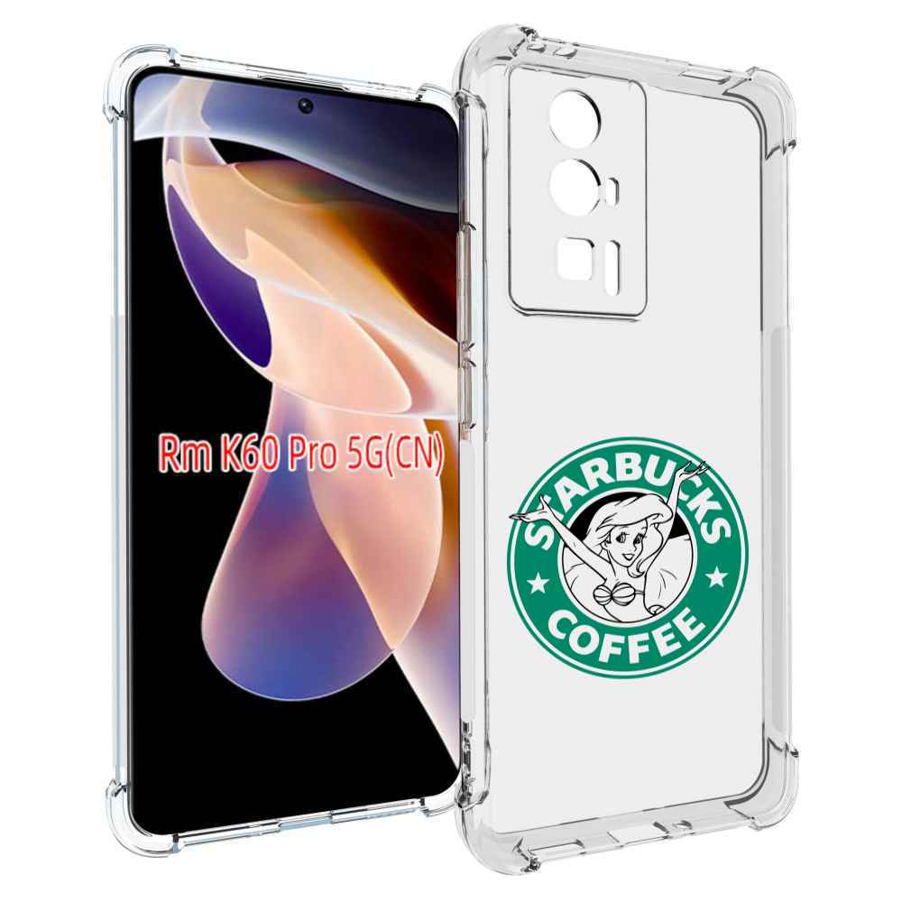 

Чехол MyPads старбакс-кофее для Xiaomi Redmi K60 Pro, Прозрачный, Tocco
