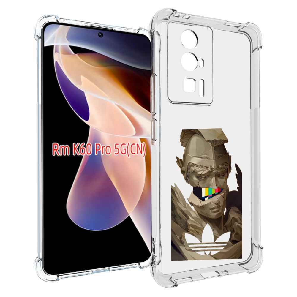 

Чехол MyPads статуя-адидас для Xiaomi Redmi K60 Pro, Прозрачный, Tocco