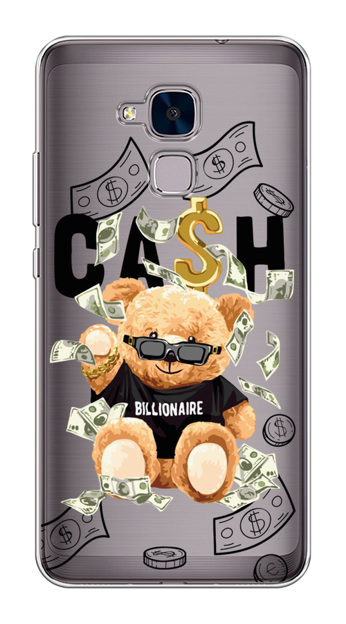 

Чехол на Honor 5C "Big cash", Черный;серый;бежевый, 60450-6