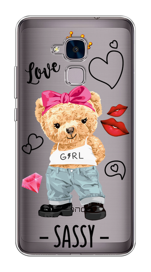 

Чехол на Honor 5C "Sugar Mommy", Голубой;белый;розовый, 60450-6