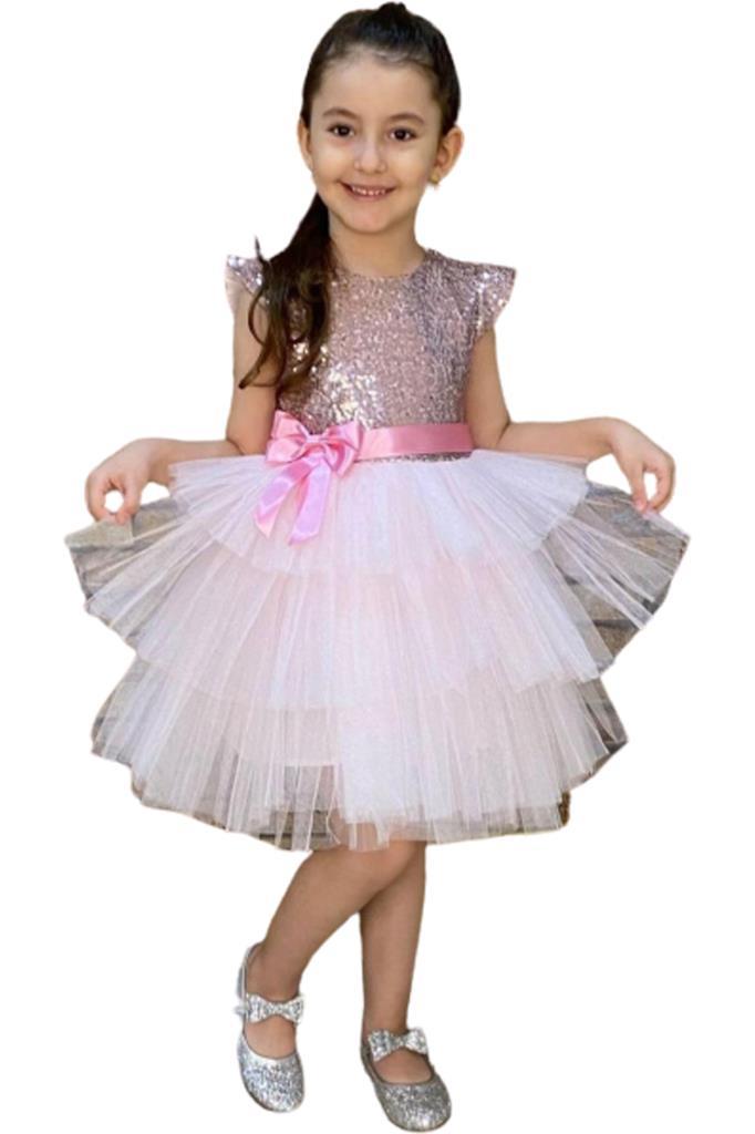 

Платье Riccotarz 2221008006 пудровый 7-8 лет (доставка из-за рубежа), 2221008006