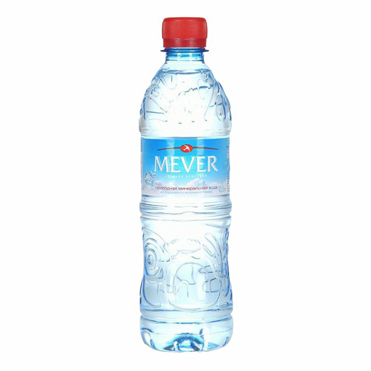Вода минеральная природная Mever негазированная 0,5 л