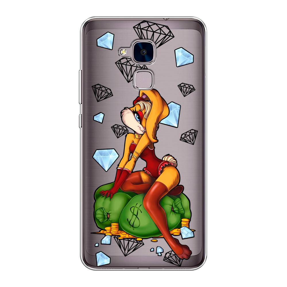 

Чехол на Honor 5C "Лола Банни с бриллиантами", Красный;оранжевый;зеленый, 60450-6
