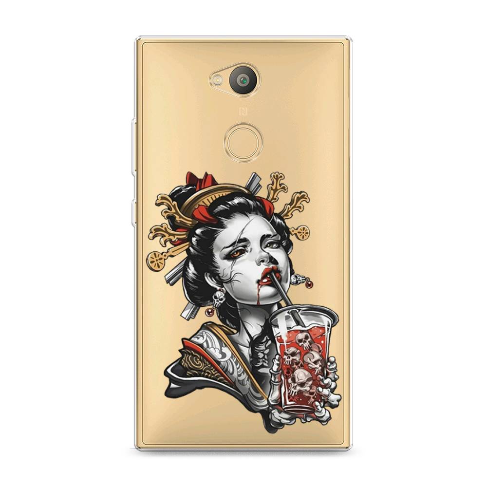 

Чехол для Sony Xperia L2 "Опасная гейша", Красный;черный;серый, 53450-4