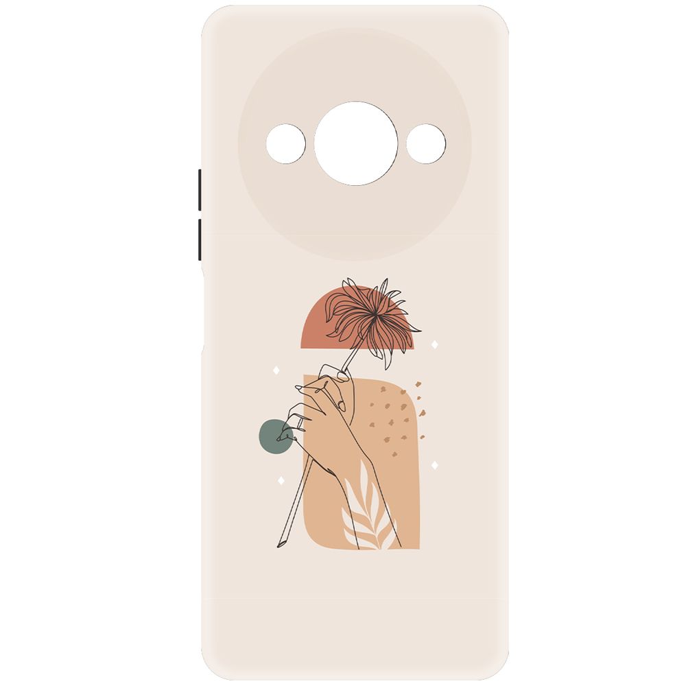 

Чехол-накладка Krutoff Soft Case Романтика для Xiaomi Redmi A3 черный