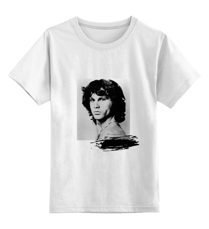 

Футболка детская Printio Jim morrison цв. белый р. 104, Jim morrison