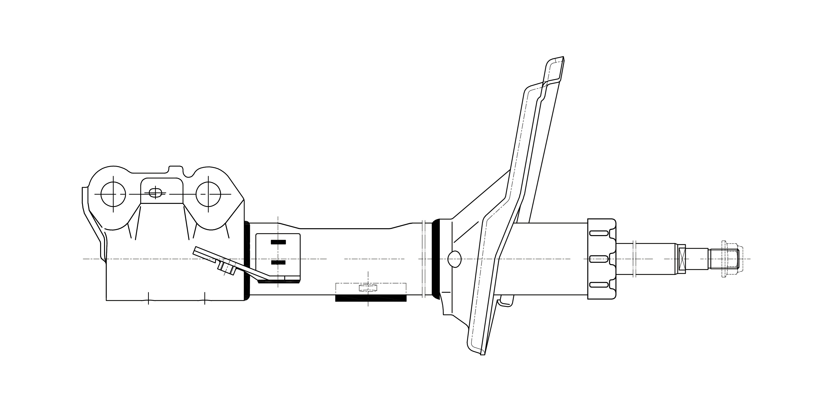 

Амортизатор (стойка) передний правый TRIALLI AG 19384, AG 19384