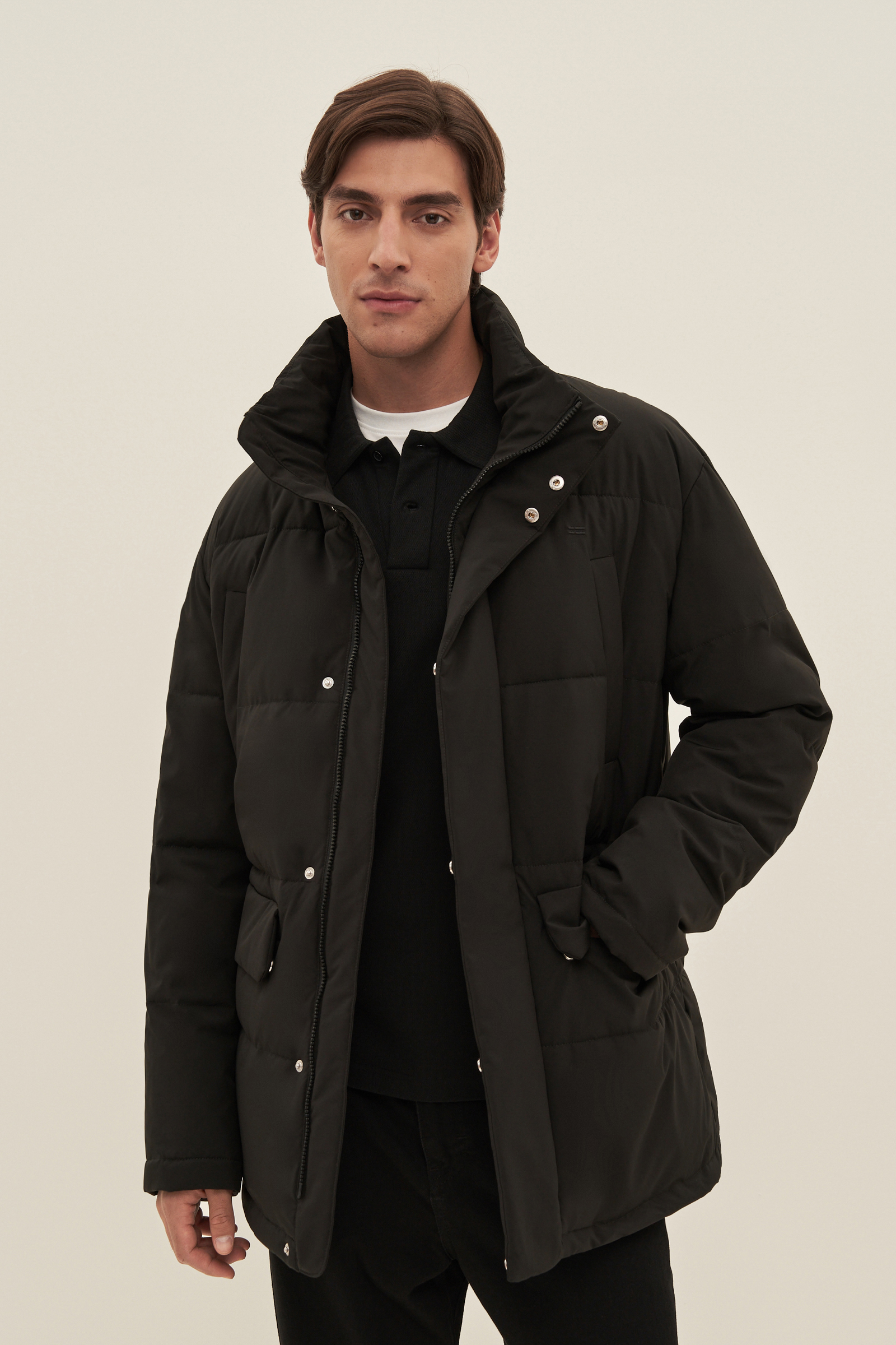 Куртка мужская Finn Flare FAD21070 черная XL