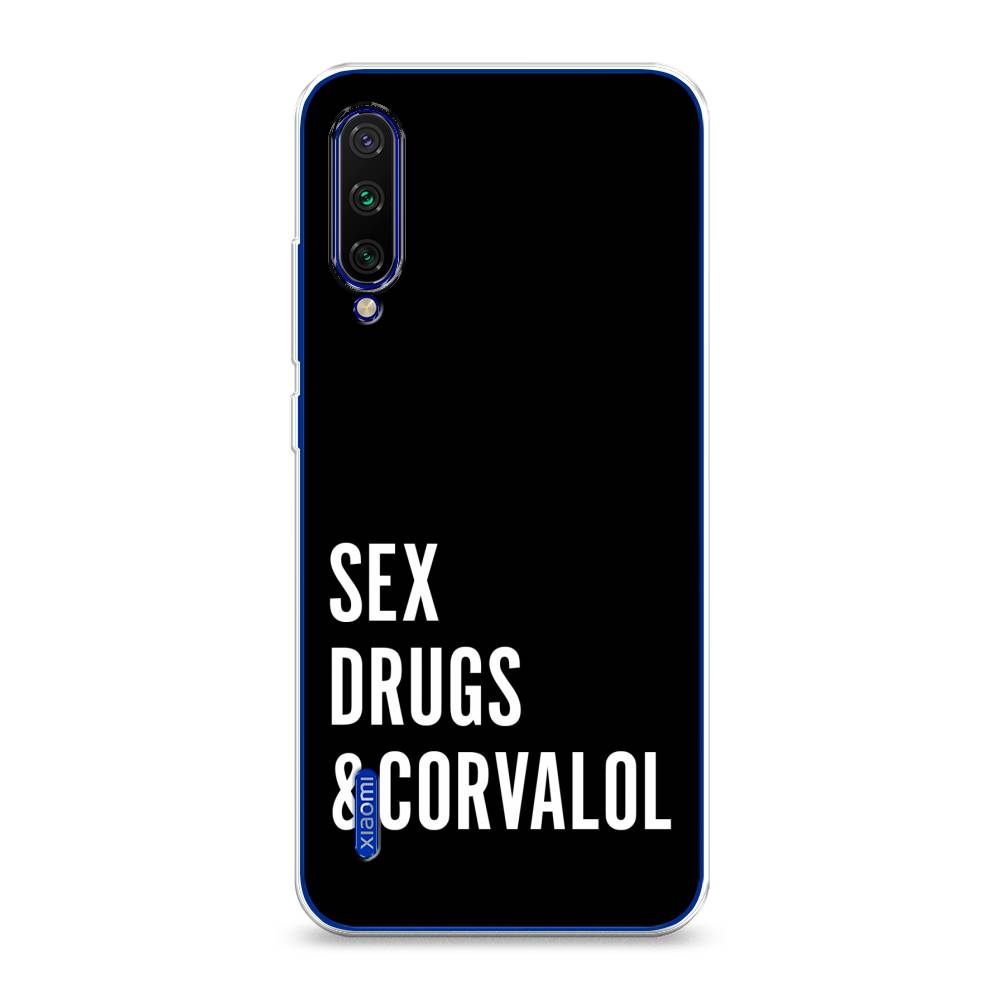 

Чехол на Xiaomi Mi CC9E/Mi A3 "Corvalol", Черный;серый;белый, 35950-6