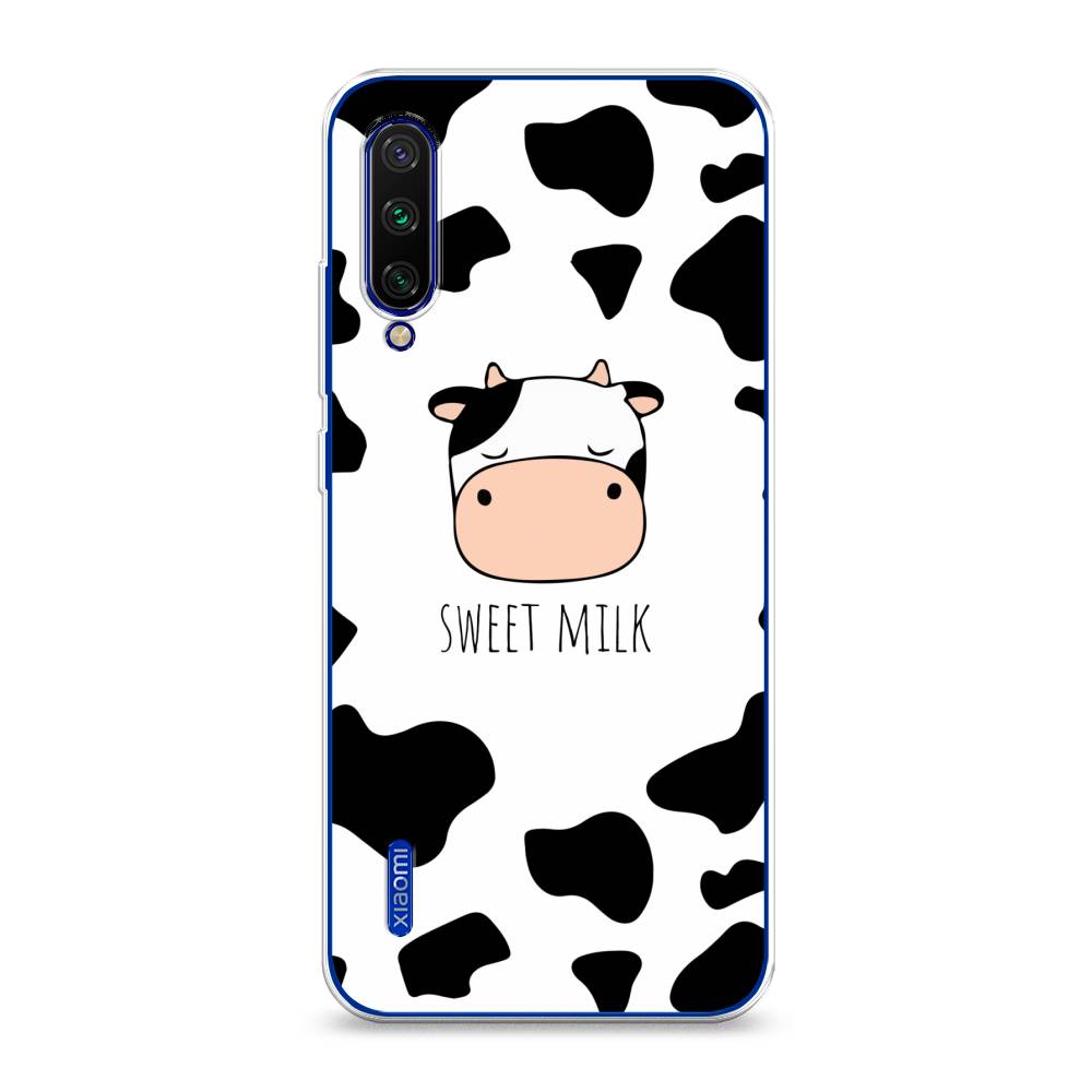 

Чехол на Xiaomi Mi CC9E"Sweet milk", Розовый;белый;черный, 35950-1
