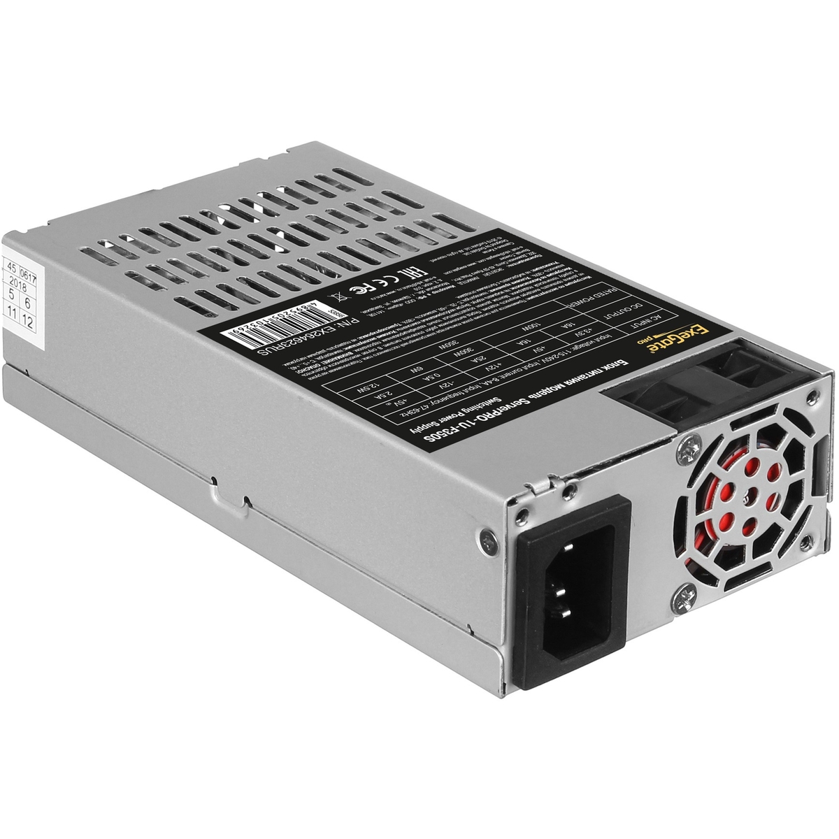Серверный блок питания ExeGate ServerPRO-1U-F350S 350W 350W (EX264623RUS)