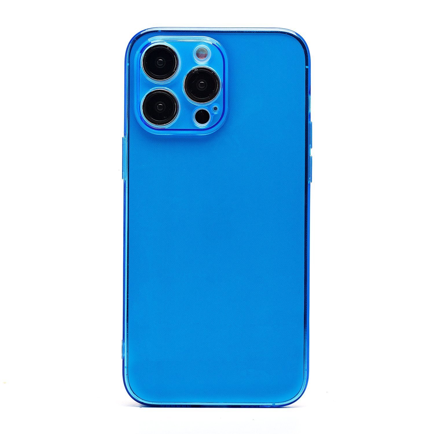 

Чехол iPhone 14 Pro Max силиконовый глянцевый 3 <синий>