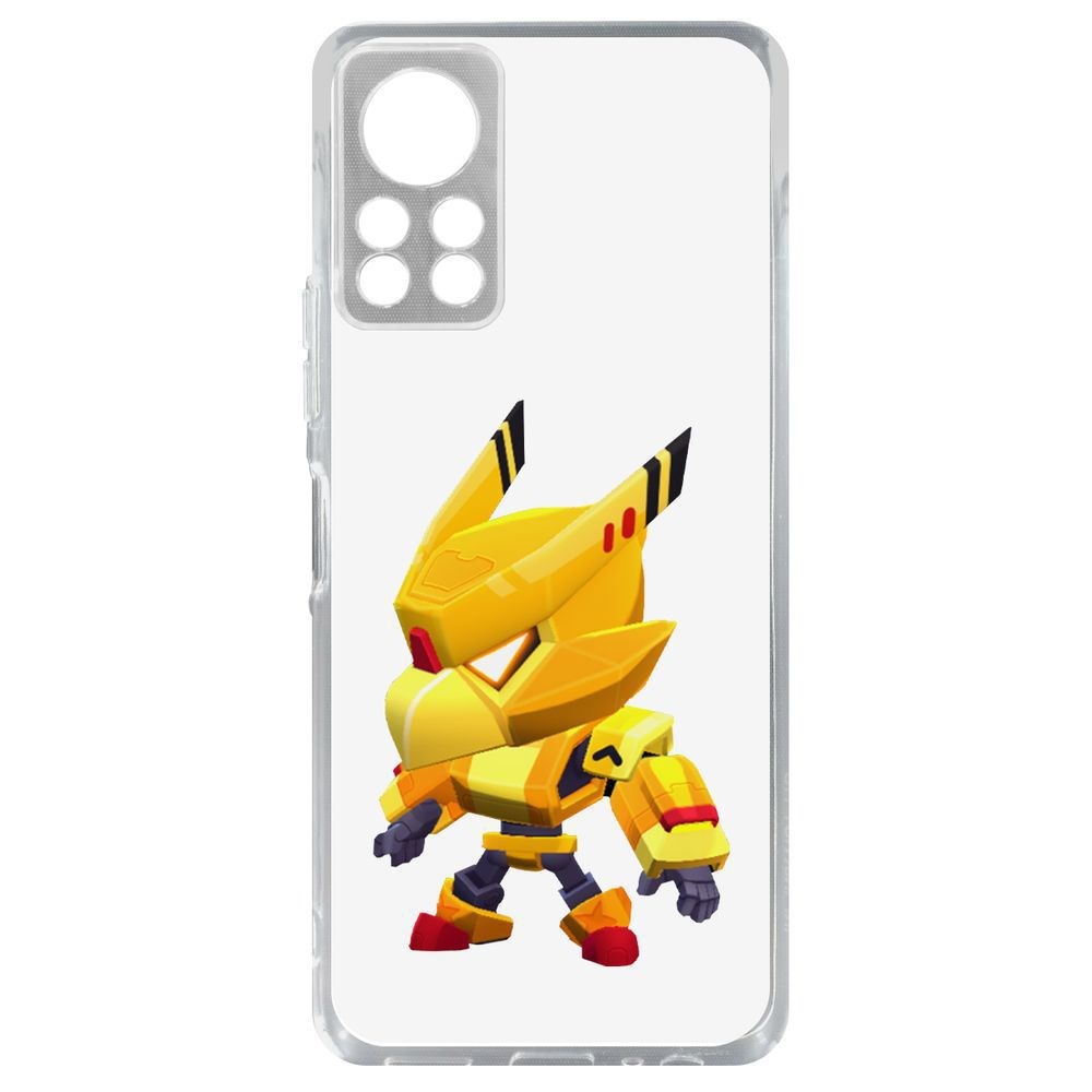 

Чехол-накладка Brawl Stars-Ворон Золотой Меха для Infinix Hot 11S NFC, Прозрачный