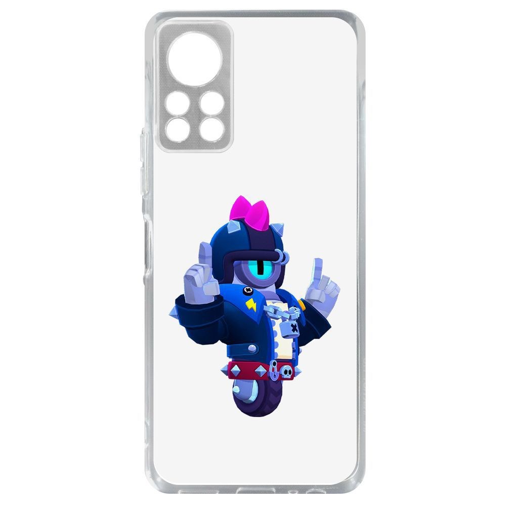 

Чехол-накладка Brawl Stars-Дикий Сту для Infinix Hot 11S NFC, Прозрачный