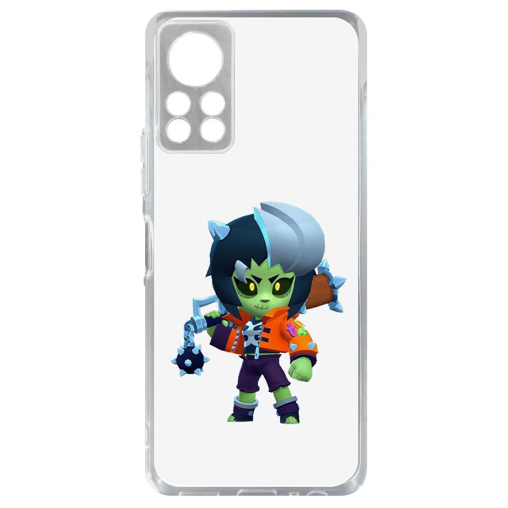 

Чехол-накладка Brawl Stars-ЗомБиби для Infinix Hot 11S NFC, Прозрачный