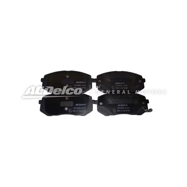 

ACDELCO 19374059 Колодки тормозные передние () 1шт