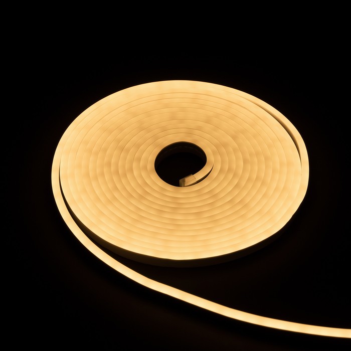 

Гибкий неон Luazon Lighting 6  12 мм, IP65, 5 м, SMD2835, 120 LED/м, 12 В, тёплый белый