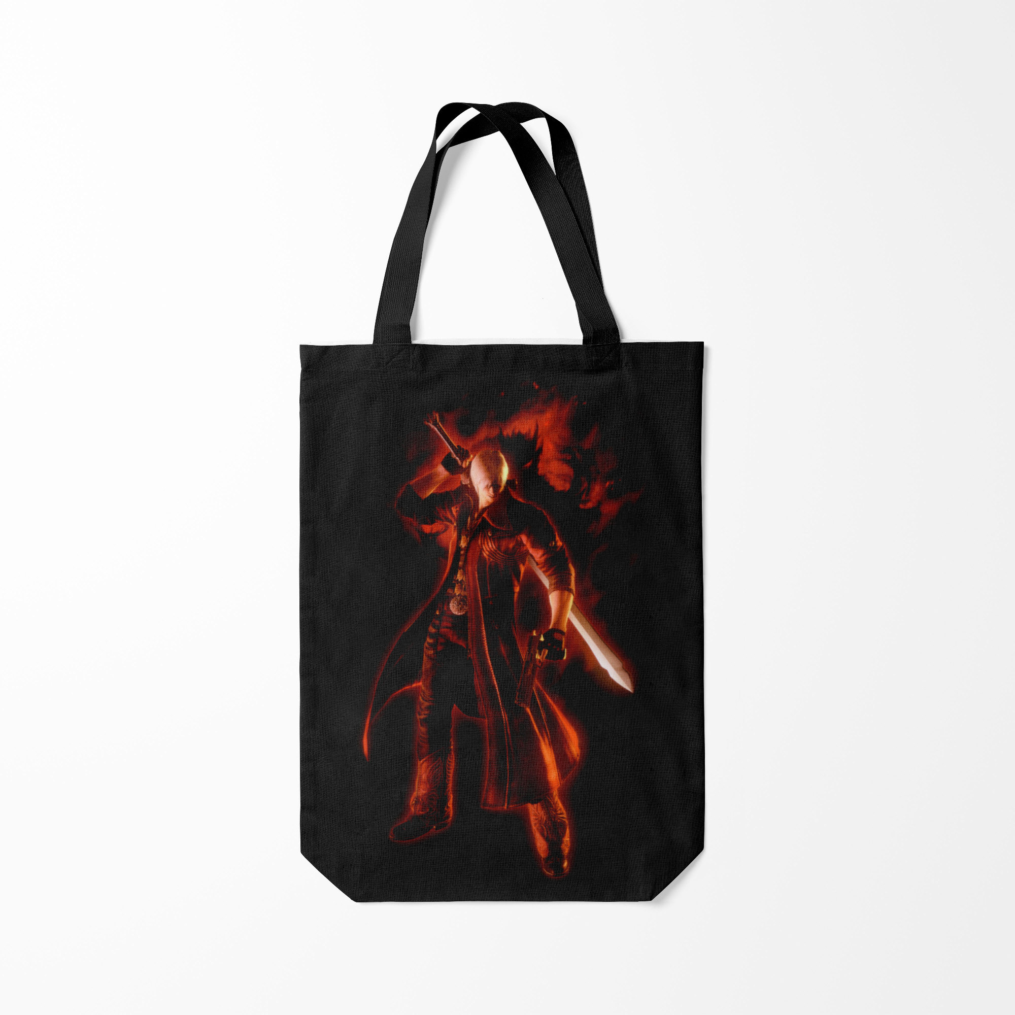 

Сумка шoппер унисекс Burnettie Devil May Cry Dante, черный, Devil May Cry Dante