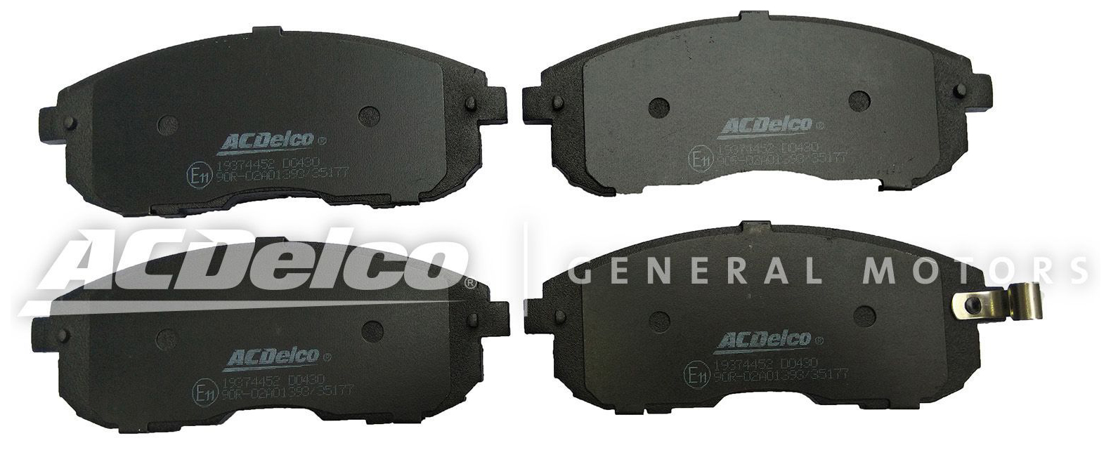 

Тормозные колодки ACDelco передние 19374452