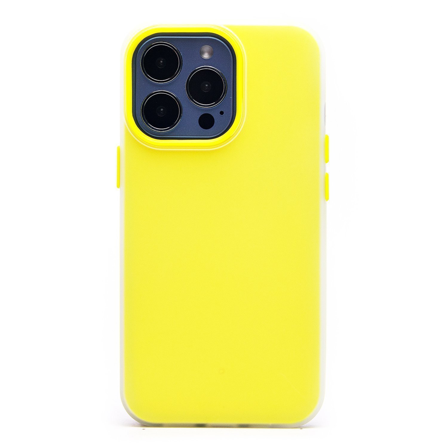 

Чехол iPhone 13 Pro силиконовый матовый 10 <желтый>