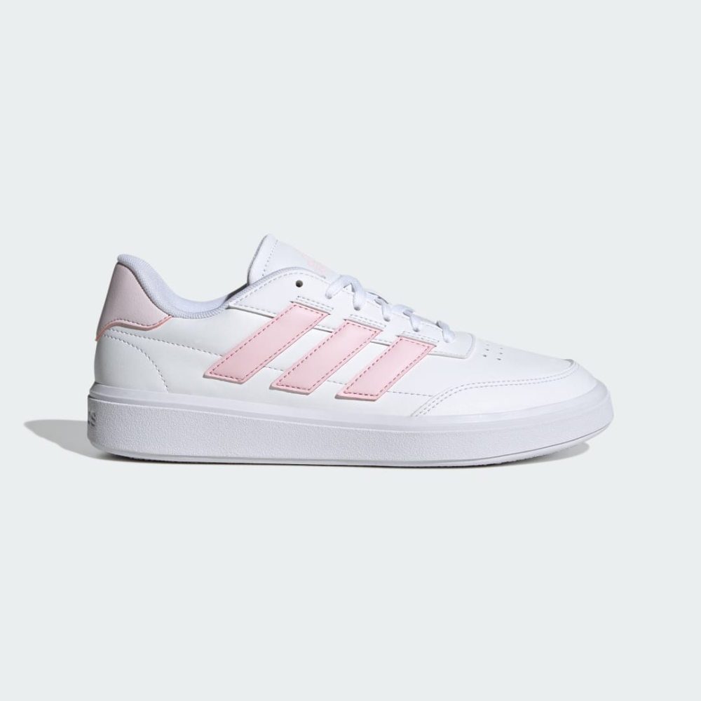 Кеды женские Adidas IF6466, бело-розовые, 6,5 US