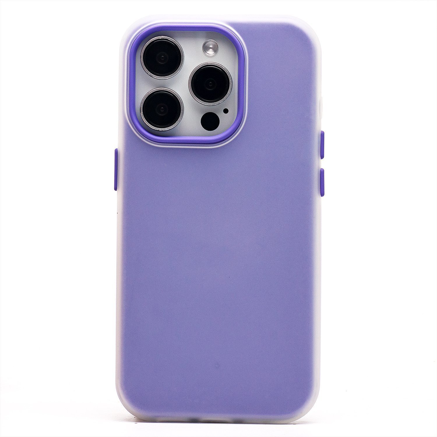 

Чехол iPhone 15 Pro силиконовый матовый 10 <фиолетовый>