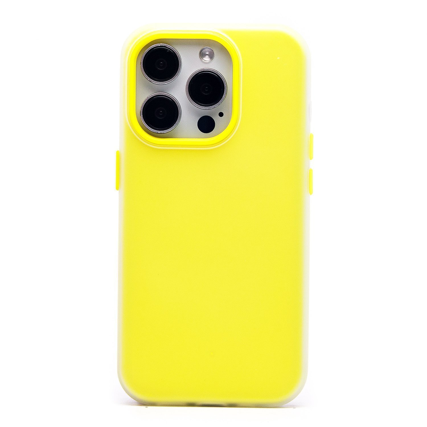 

Чехол iPhone 15 Pro силиконовый матовый 10 <желтый>