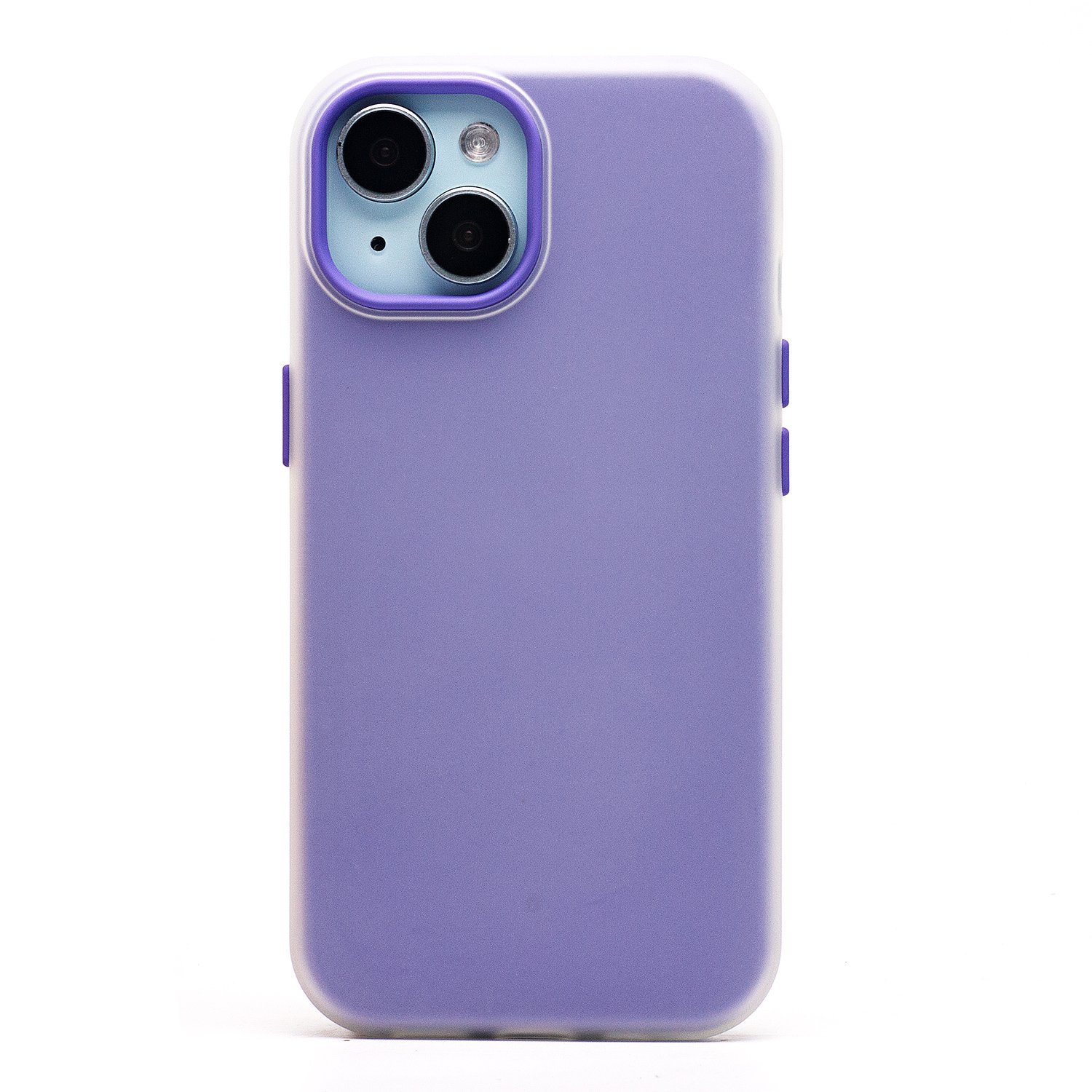 

Чехол iPhone 15 силиконовый матовый 10 <фиолетовый>