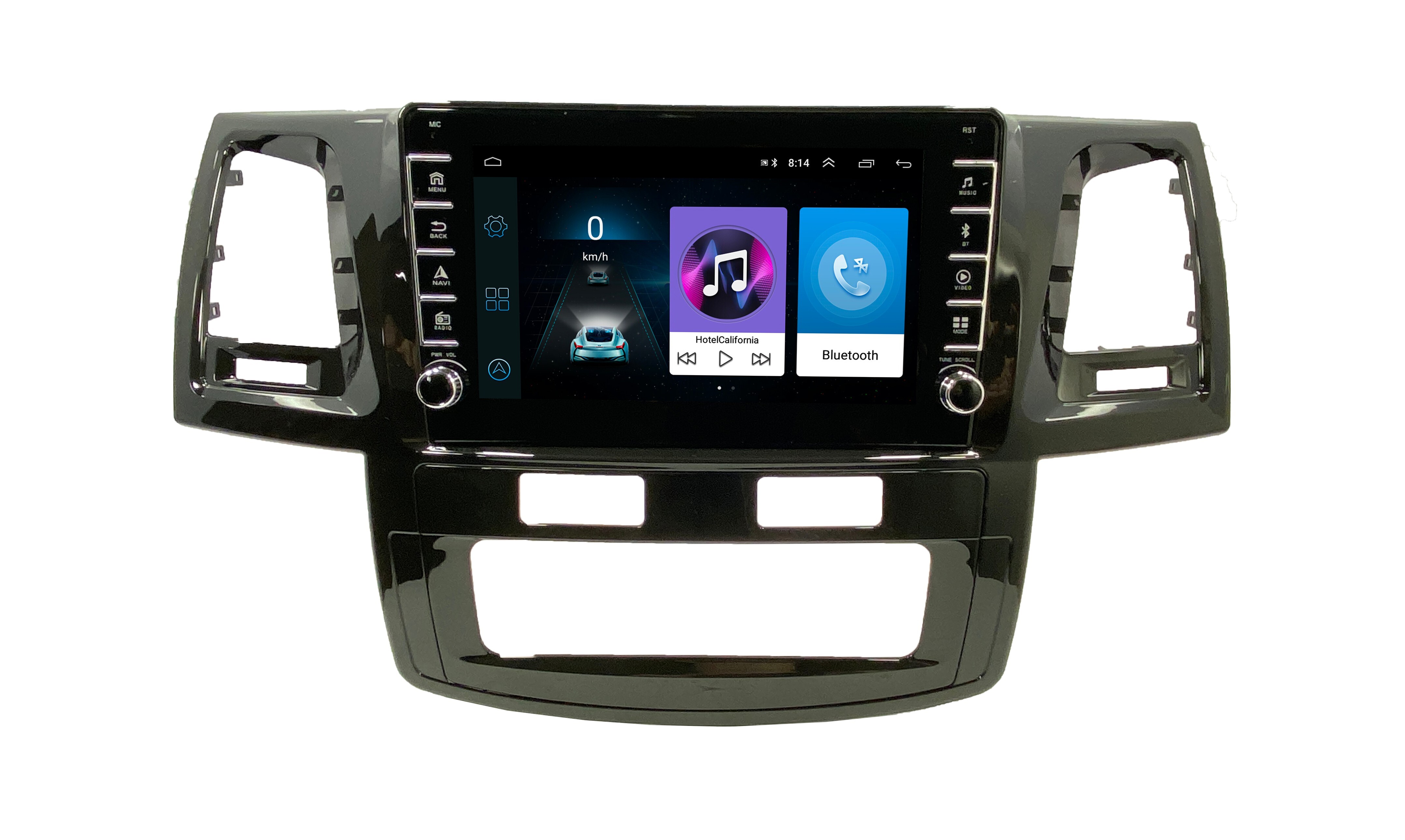 Автомагнитола ANDROID Toyota Fortuner 2004-2015 Климат Контроль, Android 12, 2/16GB, с кру