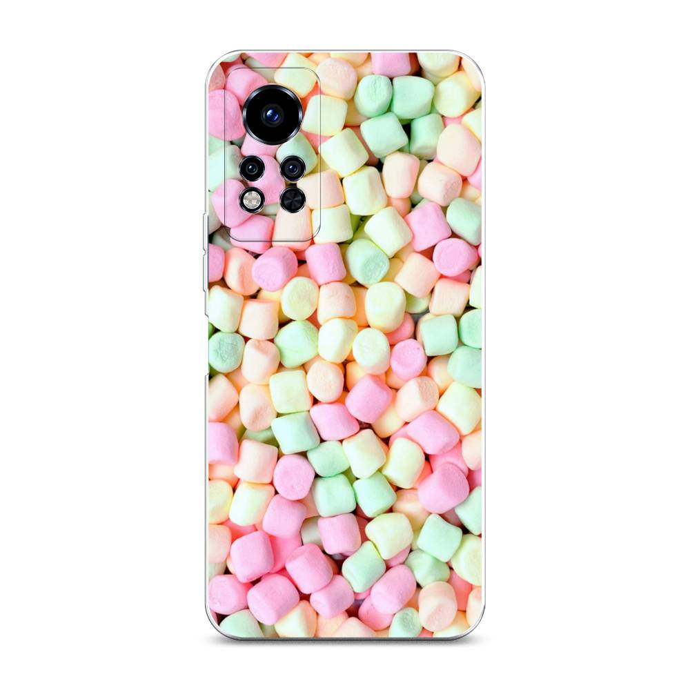 

Чехол Awog на Infinix Note 12i 2022 / Инфиникс Нот 12i 2022 "Marshmallows", Зеленый;желтый;розовый