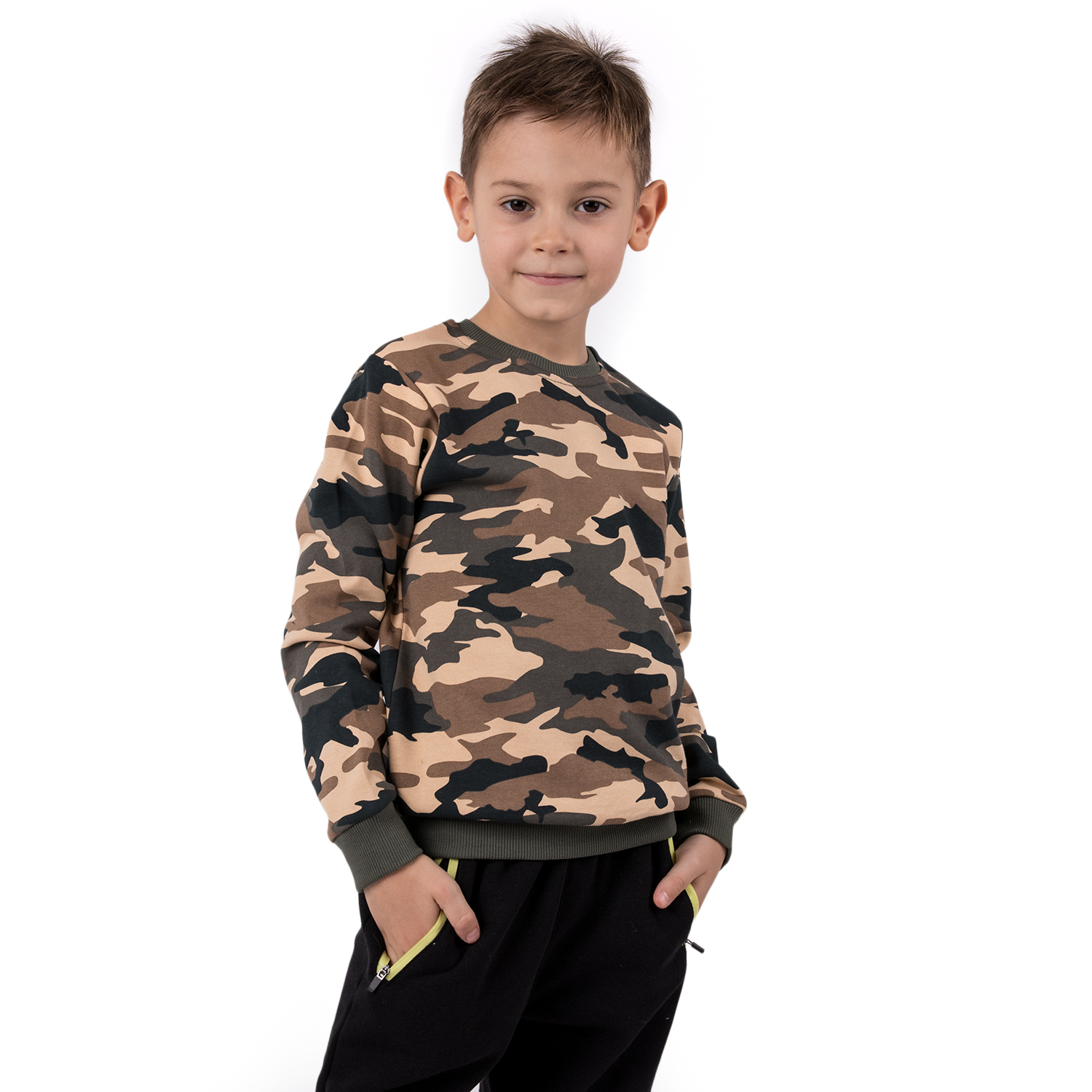 

Свитшот детский Leader Kids ЛКЗ22233508фу07У хаки р.140, ЛКЗ22233508фу07У
