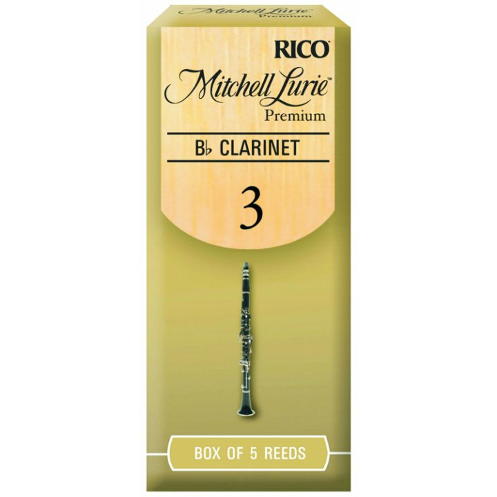 фото Трости для кларнета bb daddario rmlp5bcl350 mitchell lurie premium d'addario