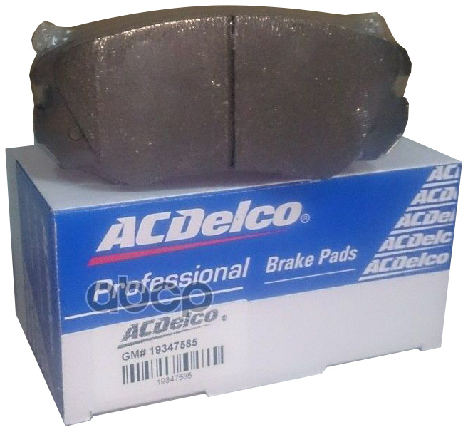 

ACDELCO 19347585 Тормозные колодки передние j60 () 1шт