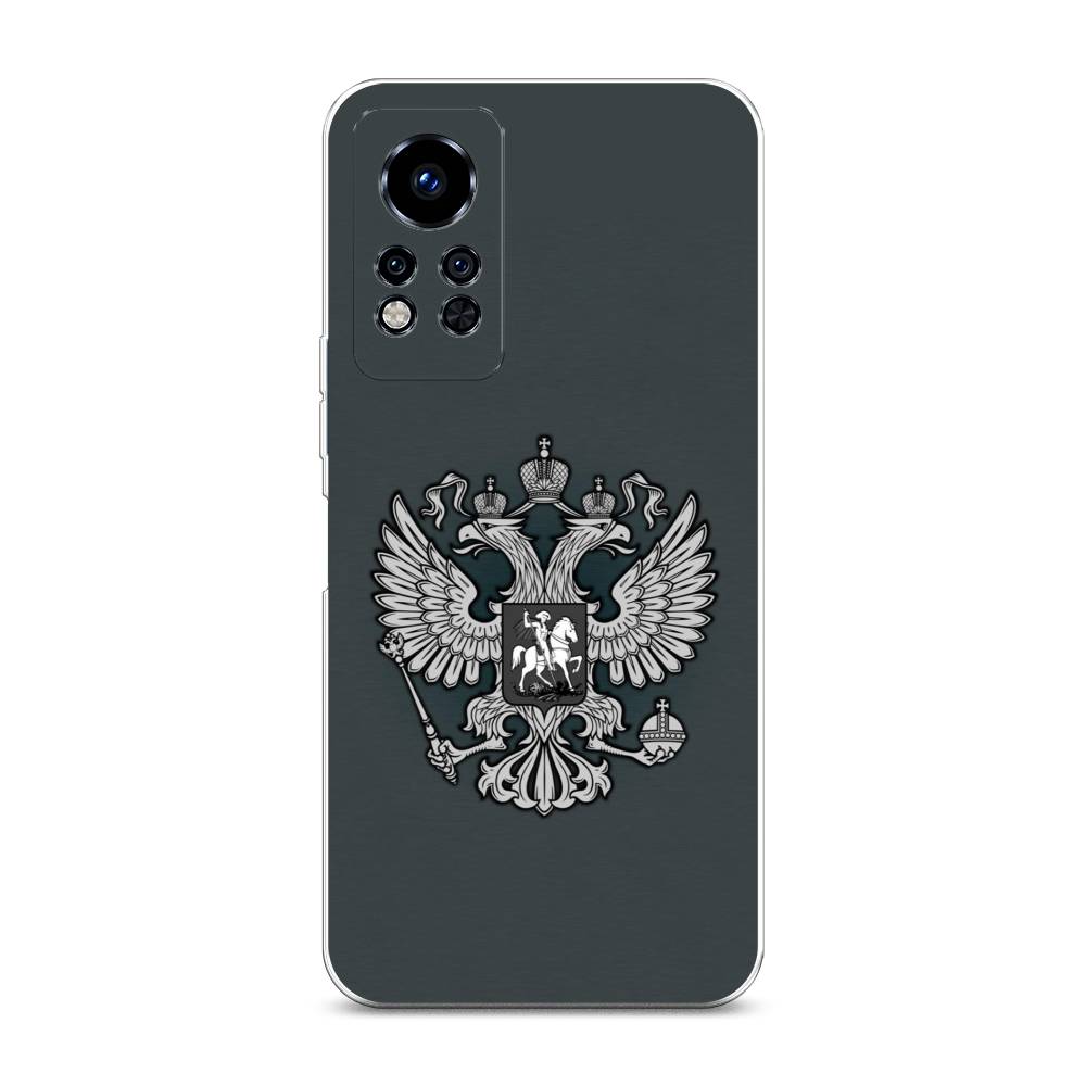 

Чехол Awog на Infinix Note 12i 2022 / Инфиникс Нот 12i 2022 "Герб России серый"