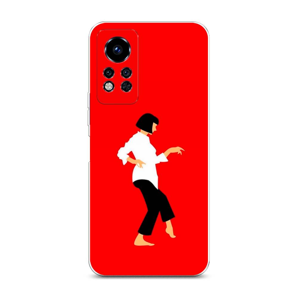 

Чехол Awog на Infinix Note 12i 2022 / Инфиникс Нот 12i 2022 "Криминальное чтиво 1", Красный;белый;черный