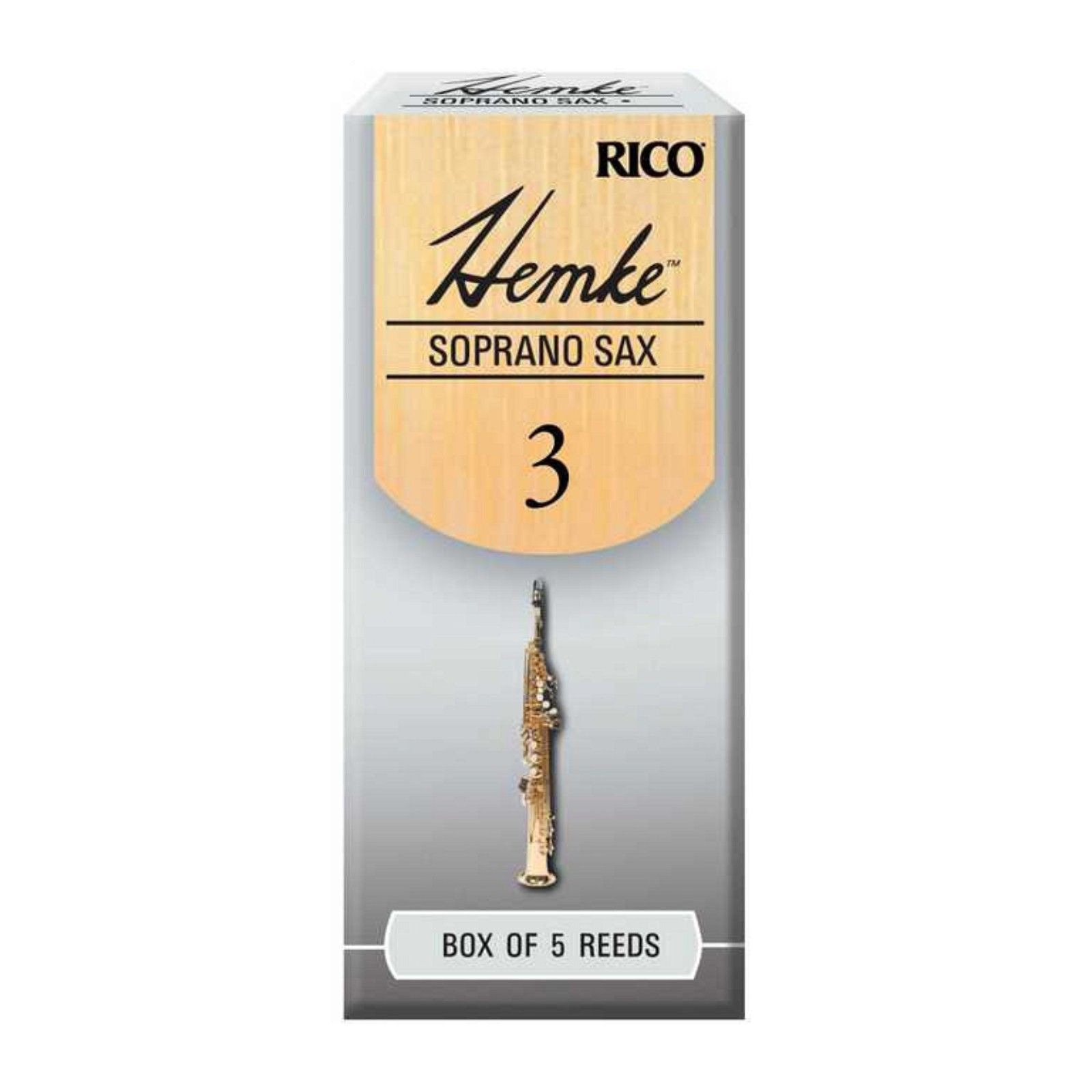 фото Трости для саксофона сопрано daddario woodwinds rico rhkp5ssx300 d'addario