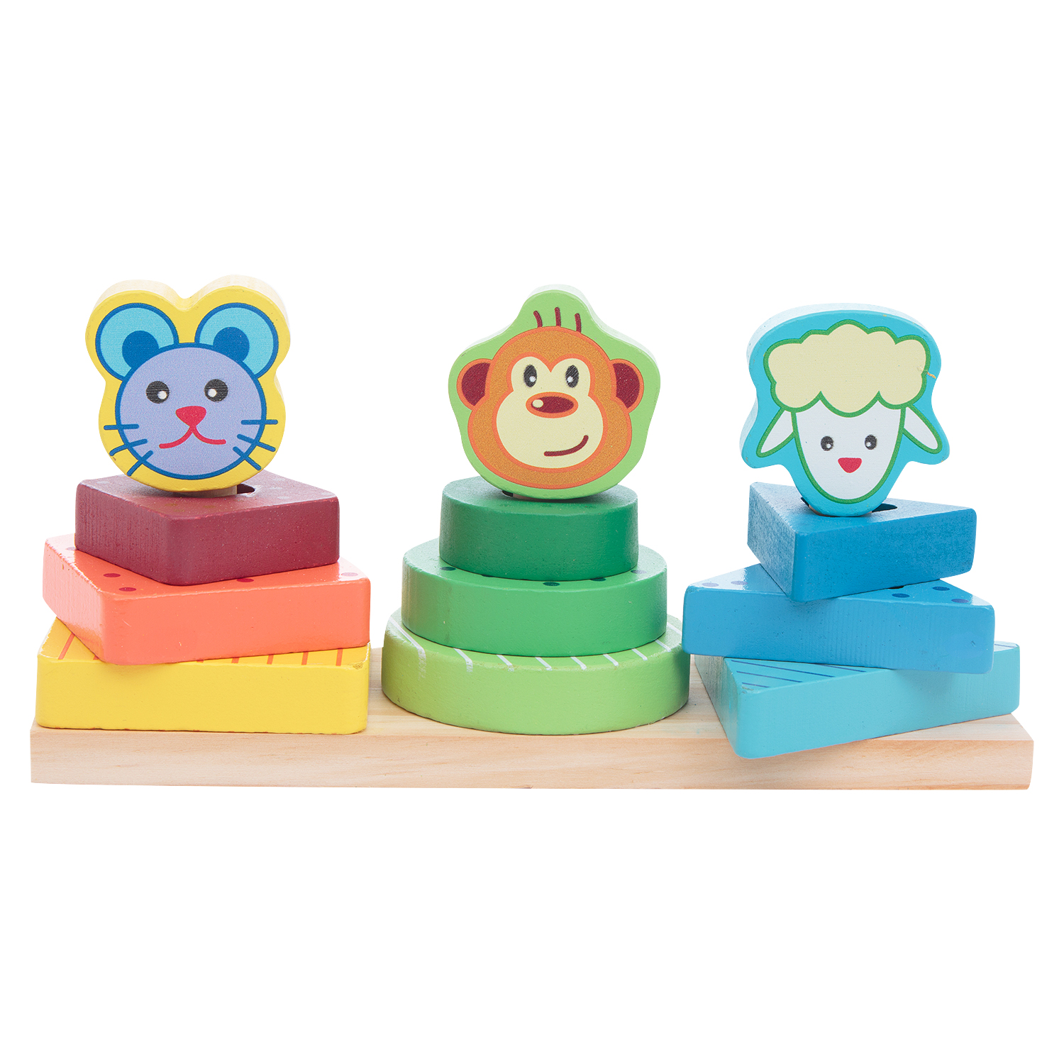 

Деревянная игрушка Игруша Пирамидка 21.5 см