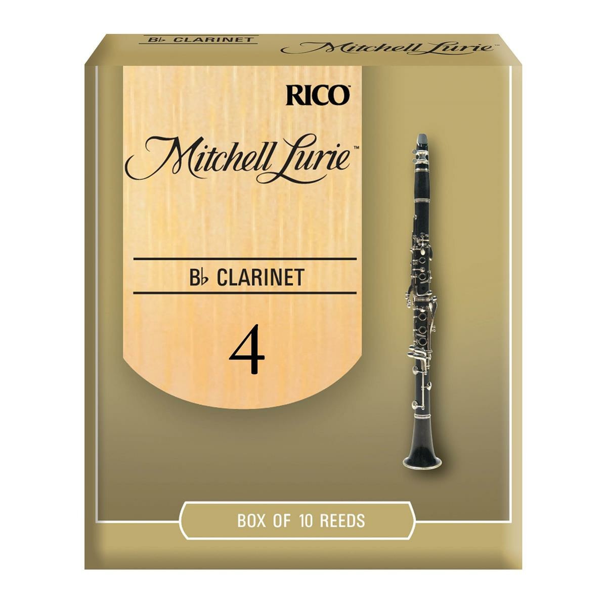 

Трости для кларнета Bb DAddario RML10BCL400 Mitchell Lurie Premium, RML10BCL400 Mitchell Lurie Premium