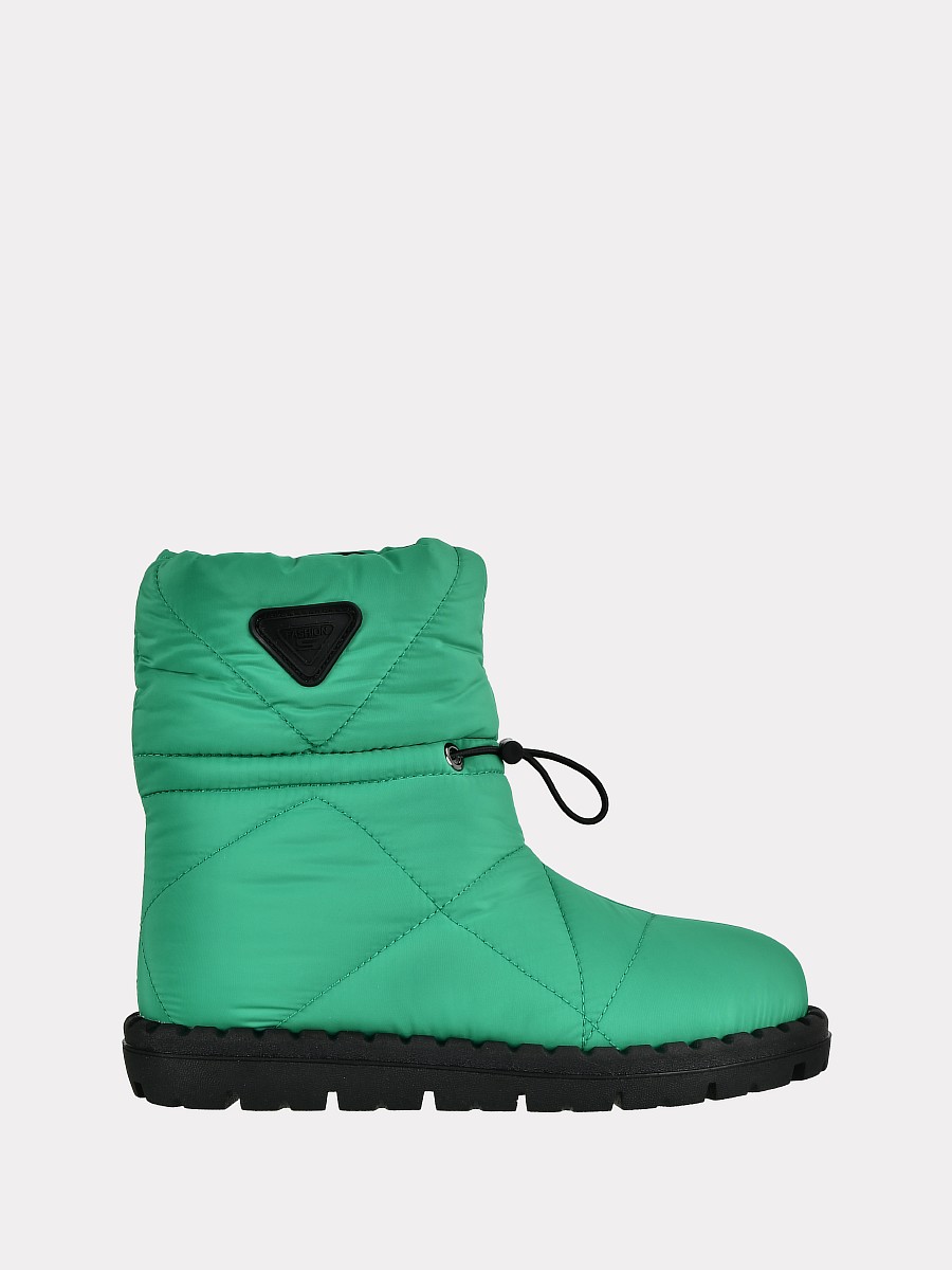 

Дутики женские Versiya shop 8171S зеленые 40 RU, 8171S