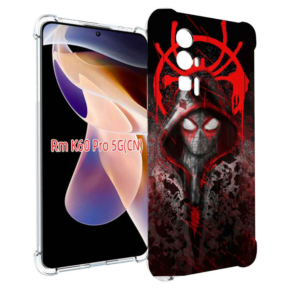 

Чехол MyPads страшный человек паук мужской для Xiaomi Redmi K60 Pro, Прозрачный, Tocco