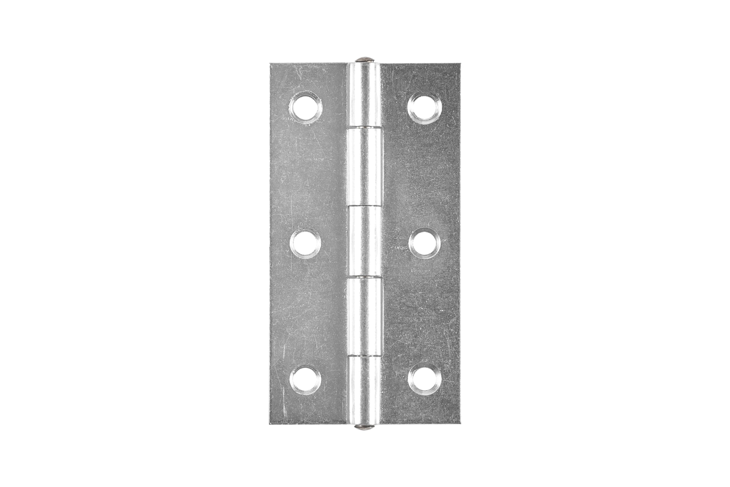 Петля дверная Vormann узкая c латунным штифтом 80х41х1,5 мм