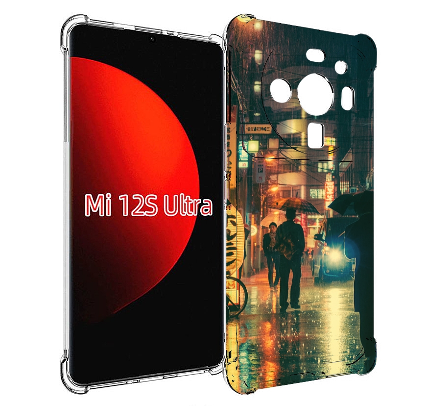

Чехол MyPads Токио-сеул для Xiaomi 12S Ultra, Прозрачный, Tocco